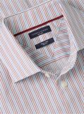 Multi New York Label Slim Fit Flex Collar Shirt  Men