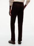 Brown Denton Slim Straight Fine Corduroy Chinos  Men