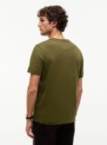 Green Logo Jersey Crew Neck T-Shirt  Men
