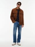 Blue Dover Regular Straight Faded Jeans  Men