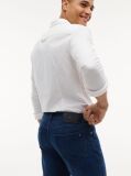 Blue Denton Slim Straight Faded Jeans  Men