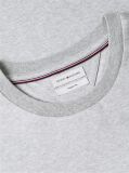 Grey Embossed Logo Interlock Knit T-Shirt  Men