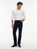 Blue Denton Slim Straight Jeans  Men