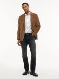 Grey Denton Slim Straight Faded Jeans  Men