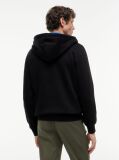 Black Flag Embroidery Fleece Zip-Thru Hoody  Men