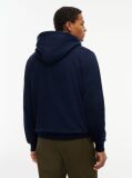 Blue Flag Embroidery Fleece Zip-Thru Hoody  Men