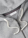 Grey Flag Embroidery Fleece Zip-Thru Hoody  Men