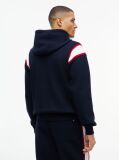 Μπλε Hoody Με Varsity Λογότυπο Και Λεπτομέρεια Σε Αντίθεση  Άνδρες