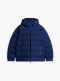 Blue Performance Tech Padded Hooded Jacket  Men
