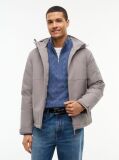 Grey Performance Tech Water Repellent Padded Jacket  Men