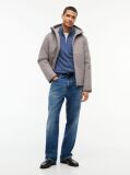 Grey Performance Tech Water Repellent Padded Jacket  Men