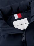 Blue Tonal Logo Quilted Gilet  Men