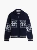 Multi Πλεκτό Τζάκετ Με Fair Isle Σχέδιο  Άνδρες
