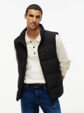 Black Logo Down Zip-Thru Gilet  Men