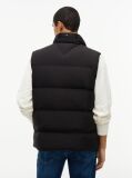 Black Logo Down Zip-Thru Gilet  Men