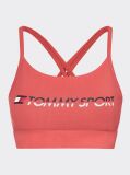 Red LOW SUPPORT CROSS BACK SPORTS BRA  Women