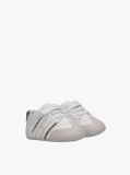 Άσπρο Sneakers Με Χαμηλό Κόψιμο & Velcro  Κορίτσια