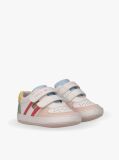 Multi Logo Hook And Loop Sneakers  Girls
