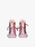 Pink Lace-Up Ankle Boots  Girls