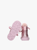 Pink Lace-Up Ankle Boots  Girls