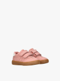 Pink Flag Low Cut Velcro Sneakers  Girls