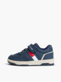 Blue Tonal Flag Sneakers  Kids Unisex