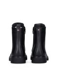 Black Cleat Lace-Up Boots  Girls