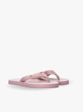 Pink Webbing Strap Ithaca Stripe Flip-Flops  Girls
