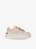 Μπεζ Sneakers Με Μονόγραμμα TH Και Μεταλλική Λεπτομέρεια  Κορίτσια