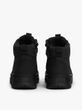 Μαύρο Μποτάκια Με Ανάγλυφο Branding  Παιδί Unisex