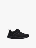 Μαύρο Δετά Sneakers με Λογότυπο Και Δίχτυ  Παιδί Unisex