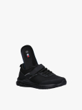 Μαύρο Δετά Sneakers με Λογότυπο Και Δίχτυ  Παιδί Unisex