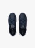 Μπλε Δετά Sneakers Με Κεντητό Σημαιάκι  Παιδί Unisex