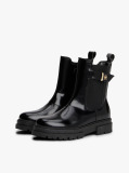 Μαύρο TH Monogram Μποτάκια Με Cleat Σόλα  Κορίτσια