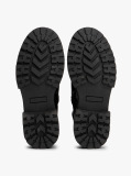 Μαύρο TH Monogram Μποτάκια Με Cleat Σόλα  Κορίτσια