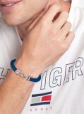 Blue Blue Silicone Bracelet  Men
