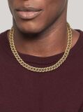 Gold Gold-Tone Chunky Chain Link Necklace  Men