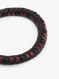 Multi Braided Leather Bracelet  Men