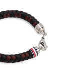 Multi Braided Leather Bracelet  Men