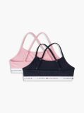 Multi 2-Pack Signature Logo Crossover Strap Bralettes  Girls