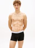 Black 5-Pack Logo Waistband Trunks  Men