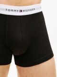 Black 5-Pack Logo Waistband Trunks  Men