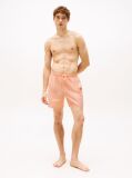 Orange Original Logo Mid Length Swim Shorts  Men