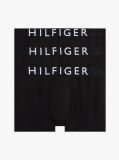 Black 3-Pack Logo Waistband Trunks  Men