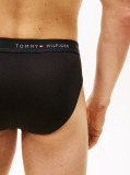 Black 3-Pack Signature Logo Waistband Briefs  Men