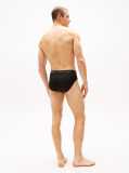 Black 3-Pack Signature Logo Waistband Briefs  Men