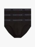 Black 3-Pack Signature Logo Waistband Briefs  Men