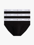 Black 3-Pack Signature Logo Waistband Briefs  Men