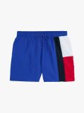Blue Hilfiger Flag Slim Mid Length Swim Shorts  Men