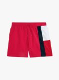 Pink Hilfiger Flag Slim Mid Length Swim Shorts  Men